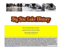 Tablet Screenshot of bigstarlakehistory.com